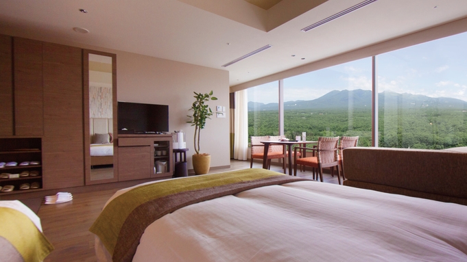 【絶景確約】最上階の特別室に宿泊！那須高原のパノラマを独り占め♪自由気ままなご朝食付き■